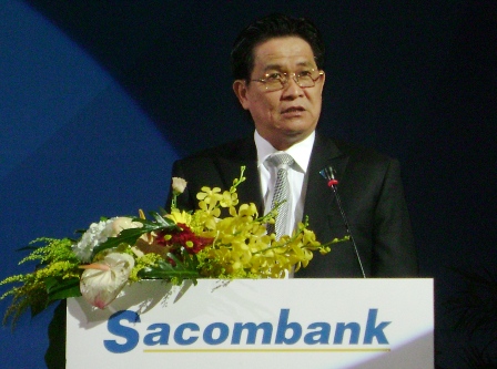 Ông Đặng Văn Thành thôi chức Chủ tịch HĐQT Sacombank