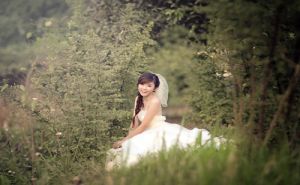 Nữ sinh trường Đinh Tiên Hoàng làm cô dâu xinh đẹp